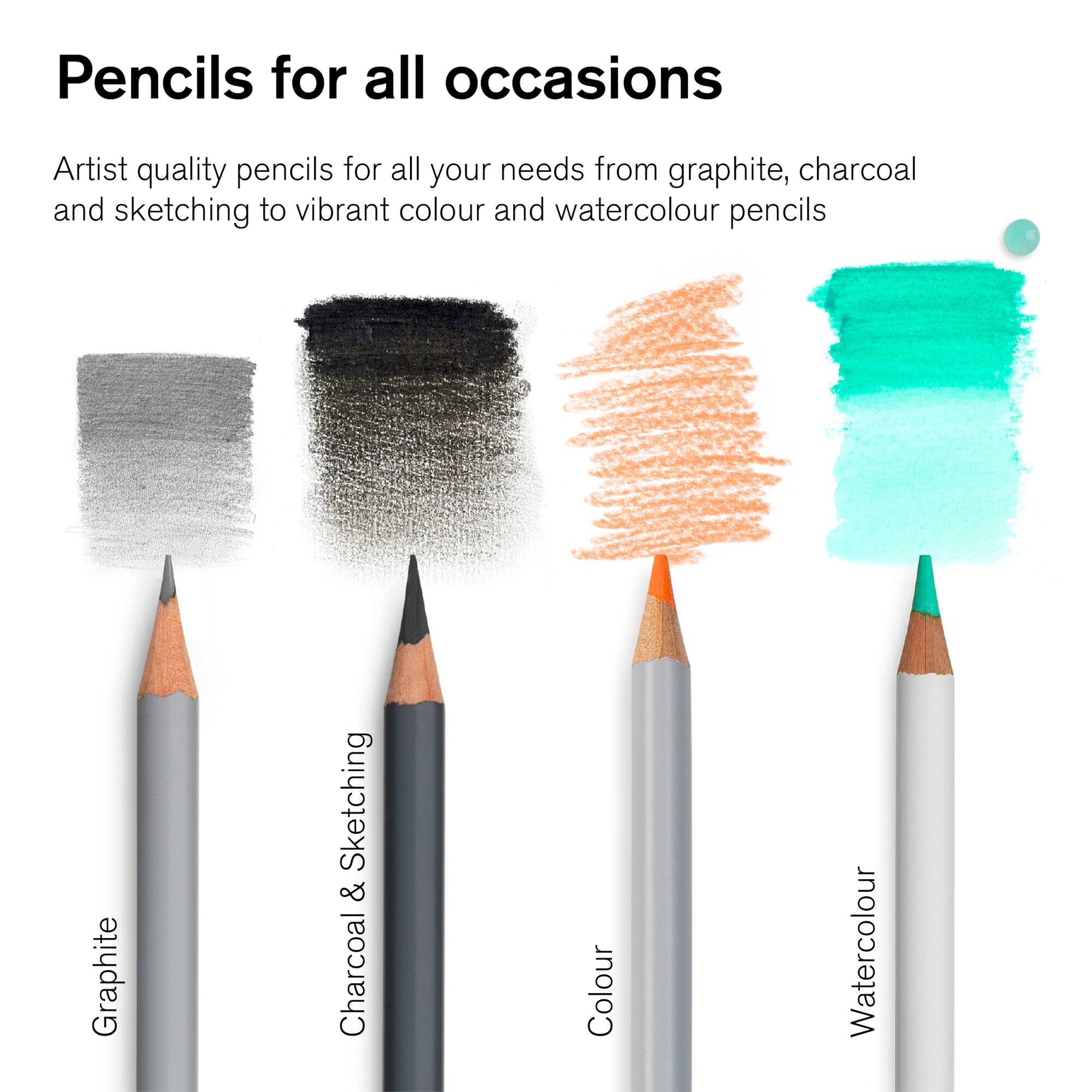 6 Packs: 6 ct. ( total) Winsor & Newton™ Studio Collection™ Graphite Pencil Tin Set